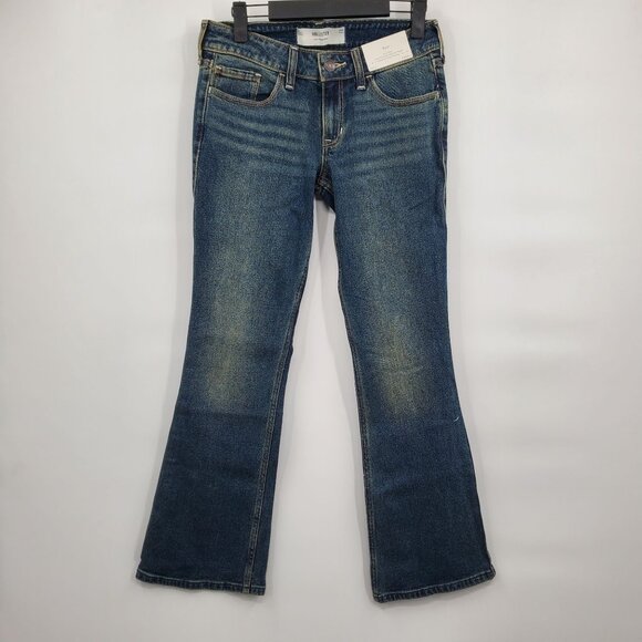 Aerie Low Rise Fitted Bootcut Leg Opening Jeans Denim Pants Women Size 26 NWT - Picture 1 of 15